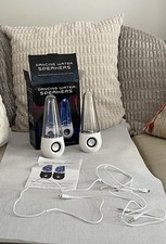 Fizz Creations colour Illuminated Dancing Water Speaker, USB Dancing Fountain.