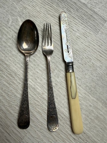 Antique solid silver - antique,