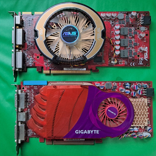 Gigabyte and asus 4850 - gigabyte,