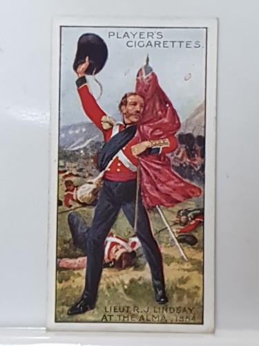 Cigarette card player - card,,