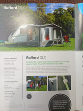 Gateway Rufford Deluxe Caravan Porch Awning With Steel Frame
