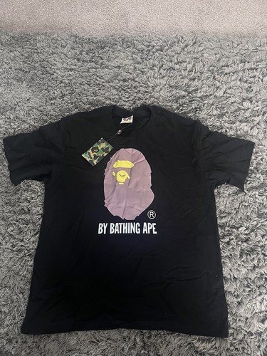 Bathing ape black shirt - a,