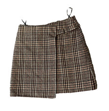 Next Ladies Fake Wrap Around Lined Skirt Size 8