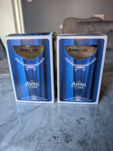 Pair brand new aspall cyder - new,