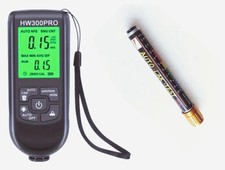 Paint Test Package Car Paint Thickness Meter & Magnetic Coating Thickness Gauge 