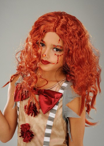 Girls pennywise style curly - girls,
