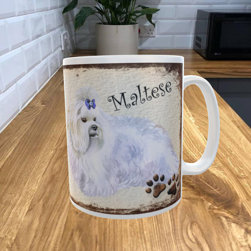 Maltese 11oz coffee - maltese,