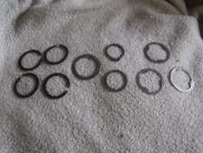 Yamaha RD 350 LC RD 250 LC Engine gearbox job lot of thrust washers circlips (2)
