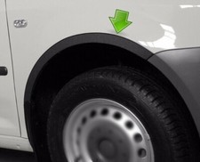 Black wheel arch - wing, trims