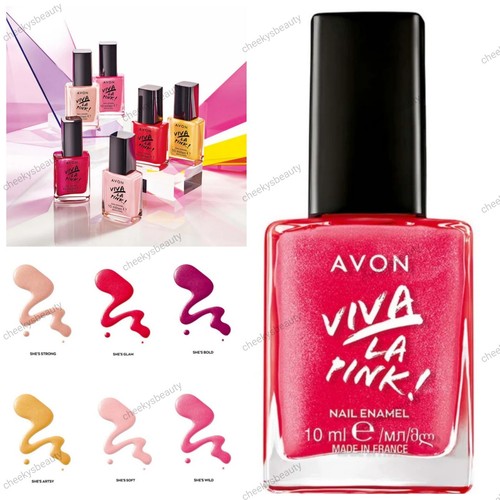 Avon viva pink nail - viva,