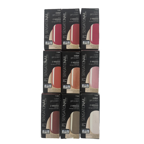 Lot sensationail color - of,