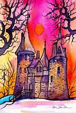 Castell Coch Winter Suncanvas