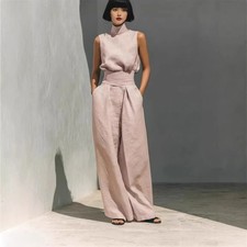 Women Two-piece Set Wide Leg
