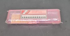Vintage 80's Electron Echo Mini Piano Pink Pencil Case with Song Book Included