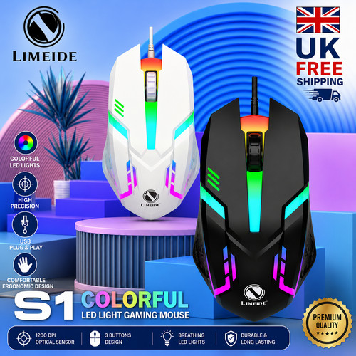 Rgb led wired gaming - gaming, usb