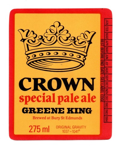 England vintage beer - vintage, label