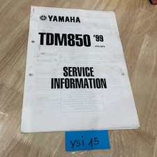 Yamaha TDM850 1999 Service