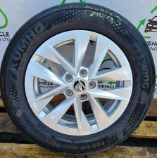 1 X GENUINE SKODA FABIA 15" RONAL ALLOY WHEEL 6VA601025 (TYRE NEEDS REPLACING)