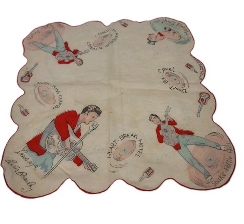 Elvis presley scarf 1956 - presley,