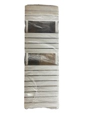 Victorian Plumbing Milan 1500x500 Heated Towel Radiator in White RRP £179