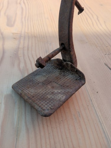 Vintage hand forged horse - vintage,