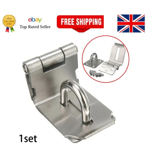 Stainless steel padlock hasp - stainless,