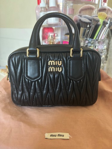 Miu black - miu, matelassé