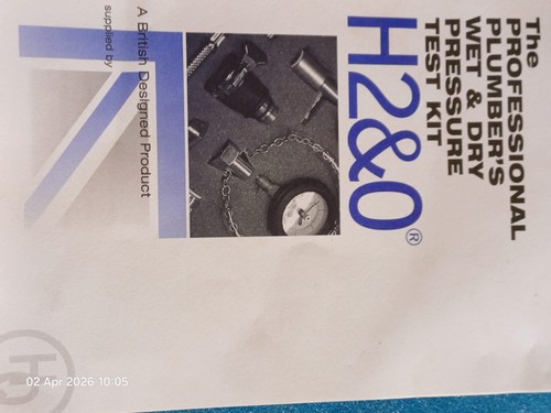 Pressure testing kit - h2&0,