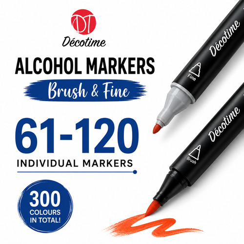 Decotime alcohol markers - decotime,