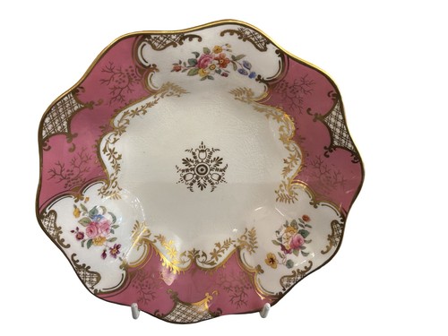 Rare antique coalport pink - rare,