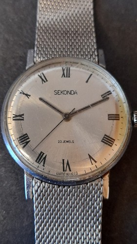 Vintage sekonda slim - vintage, manual