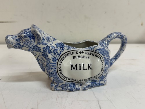 Vintage burleigh cow creamer - burleigh,