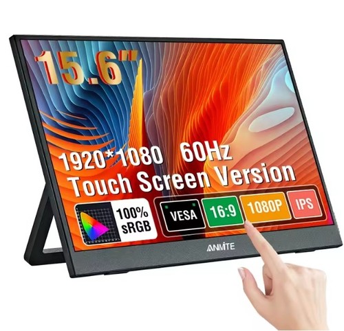 Portable touch monitor - 15.6",