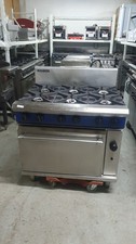 Blue Seal Cooker 6 Burner Cooker with Oven Serviced Commercial Kitchen Equipment