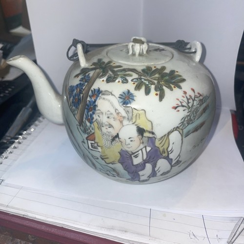 Chinese porcelain teapot
