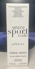 Giorgio Armani Sport Code Athlete Eau de Toilette Fraiche 75ml / 2.5oz spray
