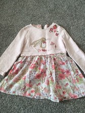 Girls Next Gorgeous Strawberry Bunny Dress 3-4 Years