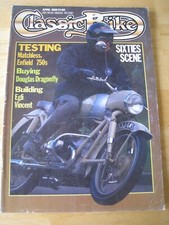CLASSIC BIKE MAGAZINE APR 1989