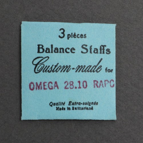 Omega rapc balance staff - balance,