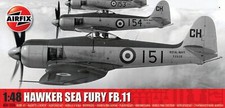 Airfix hawker sea fury - 1/48,