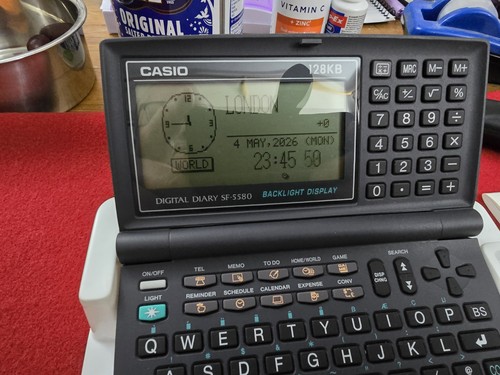 Casio 5580 digital - sf-5580,