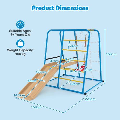 Metal montessori climber - metal,