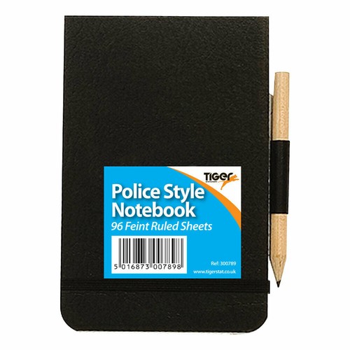 Police style notebook pad - notebook,