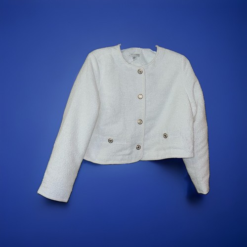 New xxl cropped collarless - new,