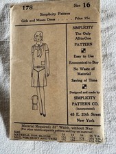 1920’s Dress Pattern
