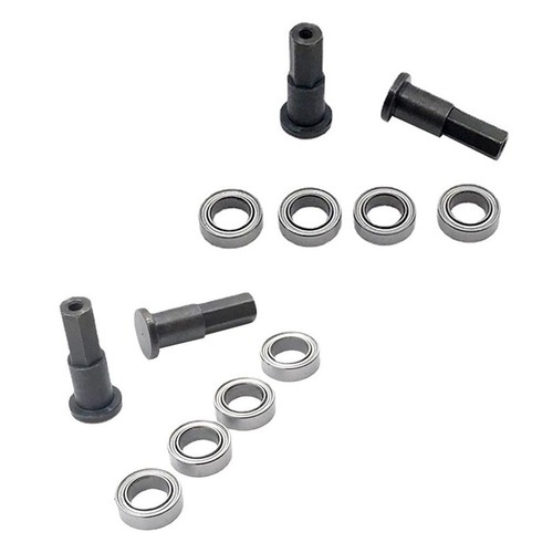 Front wheel axle with - rc,