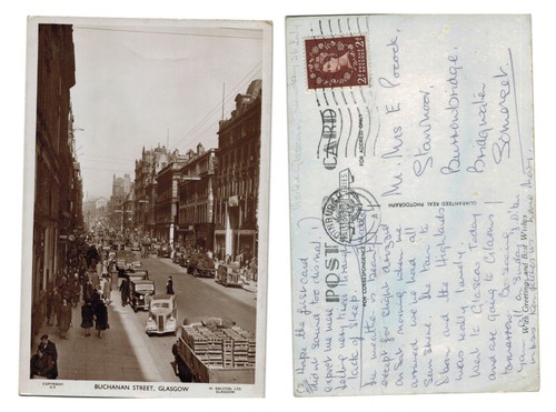 Vintage postcard buchanan - postcard,