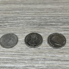 Gibraltar - 3x 10p Coins - 2007 The Great Siege / 2015 Partridge / 2018 Calpe