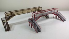 OO Gauge Midland, LMS or BR Platform Footbridge Kit - Two Sizes Available