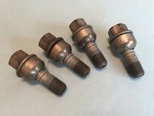 4 x Genuine PORSCHE 911 Wheel Bolts 99636120302 996 997 GT3 Boxster 99736120301